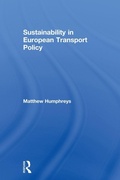 Cover: Sustainability in European Transport Policy - Routledge