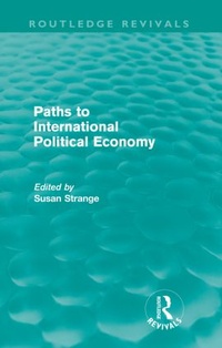 Enlarge image Cover: Paths to International Political Economy (Routledge Revivals) - Routledge