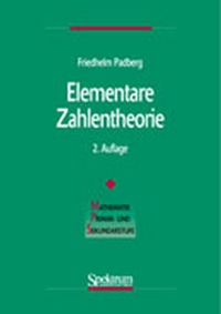 Abbildung von: Elementare Zahlentheorie - Spektrum Akademischer Verlag