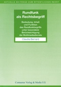 Cover: Rundfunk als Rechtsbegriff - Centaurus