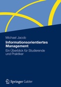 Cover: Informationsorientiertes Management - Springer Gabler