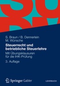 Cover: Steuerrecht und betriebliche Steuerlehre - Springer Gabler