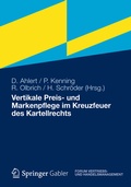Cover: Vertikale Preis- und Markenpflege im Kreuzfeuer des Kartellrechts - Springer Gabler