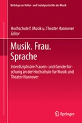 Cover: Musik. Frau. Sprache - Centaurus Verlag & Media