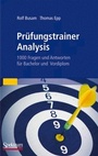 Cover: Prüfungstrainer Analysis - Spektrum Akademischer Verlag