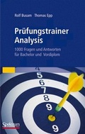 Cover: Pr&uuml;fungstrainer Analysis - Spektrum Akademischer Verlag