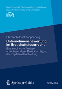 Abbildung von: Unternehmensbewertung im Erbschaftsteuerrecht - Springer Gabler