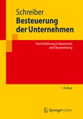 Cover: Besteuerung der Unternehmen - Springer Gabler