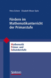 Abbildung von: Fördern im Mathematikunterricht der Primarstufe - Spektrum Akademischer Verlag