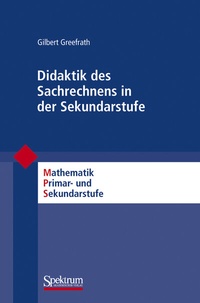 Abbildung von: Didaktik des Sachrechnens in der Sekundarstufe - Spektrum Akademischer Verlag