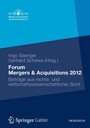 Cover: Forum Mergers & Acquisitions 2012 - Springer Gabler