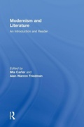 Cover: Modernism and Literature - Routledge