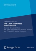Cover: The Cost Stickiness Phenomenon - Springer Gabler