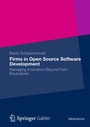 Cover: Firms in Open Source Software Development - Springer Gabler