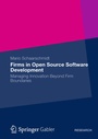 Cover: Firms in Open Source Software Development - Springer Gabler