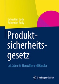Abbildung von: Produktsicherheitsgesetz - Springer Gabler