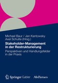 Cover: Stakeholder Management in der Restrukturierung - Springer Gabler