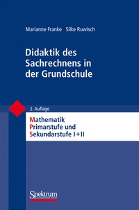 Abbildung von: Didaktik des Sachrechnens in der Grundschule - Spektrum Akademischer Verlag