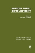 Cover: Agricultural Development - Routledge