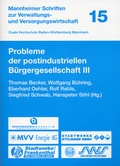 Cover: Probleme der postindustriellen B&uuml;rgergesellschaft III - Centaurus Verlag & Media