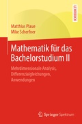 Cover: Mathematik f&uuml;r das Bachelorstudium II - Springer Spektrum