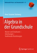 Cover: Algebra in der Grundschule - Springer Spektrum