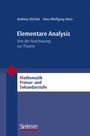 Cover: Elementare Analysis - Spektrum Akademischer Verlag