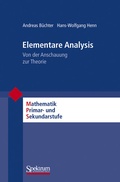 Cover: Elementare Analysis - Spektrum Akademischer Verlag