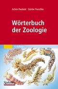 Cover: W&ouml;rterbuch der Zoologie - Spektrum Akademischer Verlag