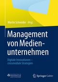 Cover: Management von Medienunternehmen - Springer Gabler