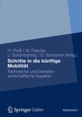 Cover: Schritte in die k&uuml;nftige Mobilit&auml;t - Springer Gabler