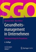 Cover: Gesundheitsmanagement in Unternehmen - Springer Gabler