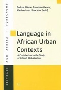 Cover: Language in African Urban Contexts - LIT