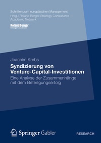 Abbildung von: Syndizierung von Venture-Capital-Investitionen - Springer Gabler