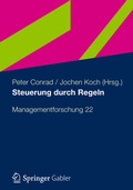 Cover: Steuerung durch Regeln - Springer Gabler