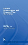 Cover: Political Representation and European Union Governance - Routledge
