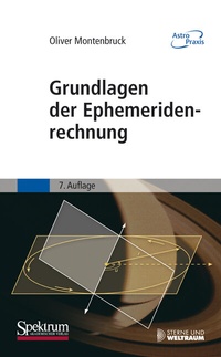 Abbildung von: Grundlagen der Ephemeridenrechnung - Spektrum Akademischer Verlag
