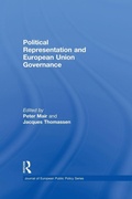 Cover: Political Representation and European Union Governance - Routledge