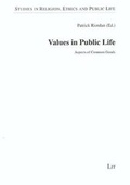 Cover: Values in Public Life - LIT