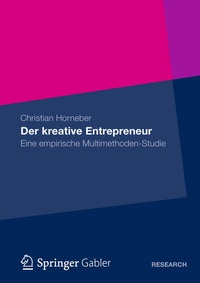 Bild: Der kreative Entrepreneur - Springer Gabler