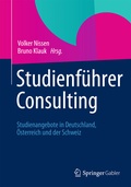 Cover: Studienf&uuml;hrer Consulting - Springer Gabler
