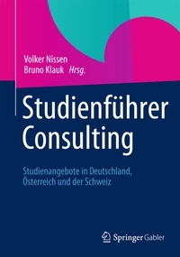 Abbildung von: Studienführer Consulting - Springer Gabler