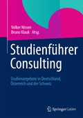 Cover: Studienf&uuml;hrer Consulting - Springer Gabler