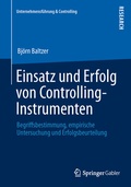 Cover: Einsatz und Erfolg von Controlling-Instrumenten - Springer Gabler