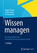 Cover: Wissen managen - Springer Gabler