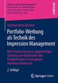 Cover: Portfolio-Werbung als Technik des Impression Management - Springer Gabler