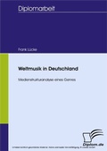 Cover: Weltmusik in Deutschland - diplom.de