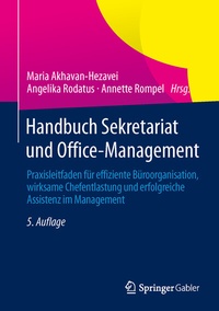 Abbildung von: Handbuch Sekretariat und Office-Management - Springer Gabler