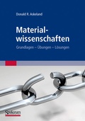 Cover: Materialwissenschaften - Spektrum Akademischer Verlag