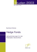 Cover: Hedge Fonds - Diplomica Verlag